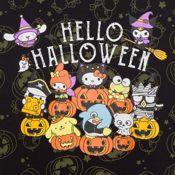 New Men’s Unisex Sanrio graphic Halloween sweatshirt S M L XXL - Picture 9 of 10